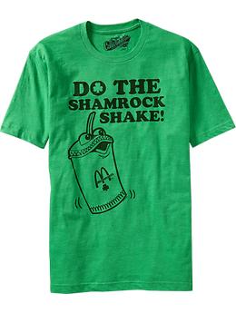 Men's McDonald's® "Do the Shamrock Shake!" Tees | Old Navy