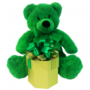 A Gift Of Gourmet Chocolates With A Plush Bear (Green)