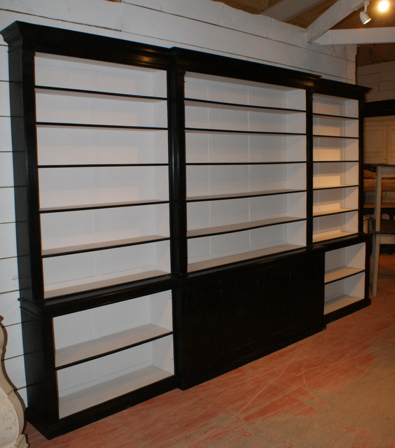Ebonized Bookcase