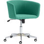 coup teal office chair