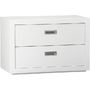 Ascend II White 27" Two-Drawer Storage Unit