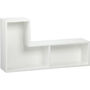 elston white modular shelf