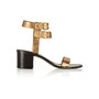 Pour la VictoireDagney metallic leather sandals