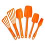 Rachael Ray Nylon Tools Utensils in Orange (Set of 6)-51551 at The Home Depot