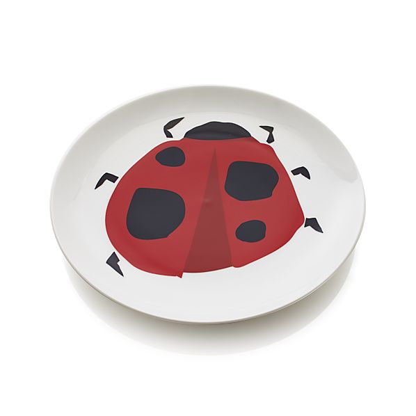 Lady Bug Beetle Plate