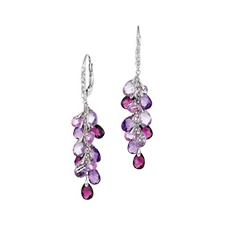 Littman Jewelers | Multi-Gemstone Drop Fashion Earrings