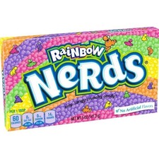 Wonka Nerds Rainbow Video Box 141.7g (5oz) (Box of 12)