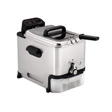 t-fal fr8000 deep fryer with basket, oil fryer with oil filtration, easy to clean, 2.6 pounds, silver - Newegg.com