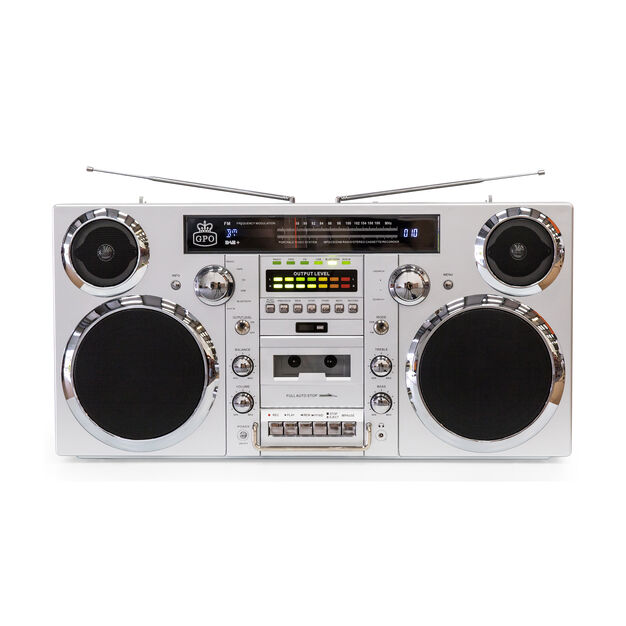 Brooklyn Boombox in color Silver