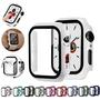 Watch Cover Case for Apple Watch 5/4 40MM/44MM PC Bumper with Glass Protector Film for iwatch Series 3/2 38 42MM  accessories