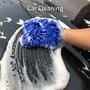 Double Sided Microfiber Washing Hand Gloves Car Window Dust Cleaning Glove Household Cleaning Towel Kitchen Accessories