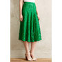 Grass-Lace Midi Skirt - anthropologie.com