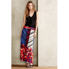 Bloomblock Maxi Skirt - anthropologie.com
