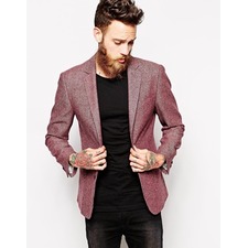 Image 1 of River Island Smart Textured Blazer