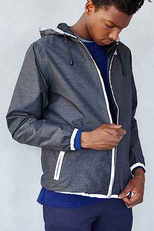 K-Way Reflective Windbreaker Jacket - Urban Outfitters