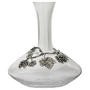 Decanter Decorated with Pewter Grapes