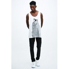 Supremebeing Lobo Luna Vest in White 