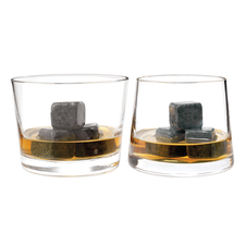 WHISKEY STONES & GIFT SET | Scotch Rocks, Whiskey Ice Cubes | UncommonGoods