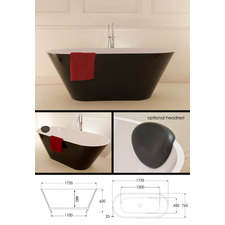 Black Vogue Bath (26F) by Livinghouse 