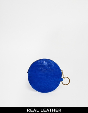 Image 1 of American Apparel Circle Leather Purse