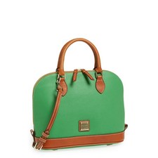 Dooney & Bourke 'Pebble Grain Collection' Water Repellent Leather Zip Satchel | Nordstrom