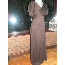 Vintage 1973 greecian style maxi dress evening prom by cindysboho