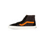 The Sk8-Hi Reissue CA Sneaker in Italian Weave Black & Burnt Orange