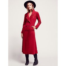 Free People Maxi Double Breast Sweater Coat at Free People Clothing Boutique