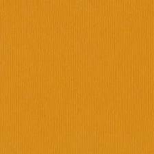 Bazzill Basics AMBER yellow-orange cardstock - 12x12 inch - 80 lb - textured scrapbook paper