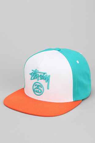 Stussy Colorblock Snapback Hat - Urban Outfitters