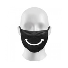 Smile Print Funny Face Masks Protection Against Droplets & Dust