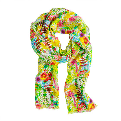Liberty floral scarf