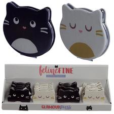 Feline Fine Cat Compact Mirror