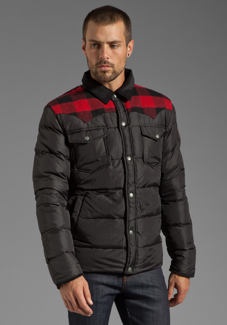 PENFIELD Rockford Lightweight Goose Down Insulated Jacket in Black at Revolve Clothing - Free Shipping!