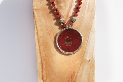 Sterling Silver Painted Pen...