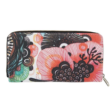 Yellena James "Flourish" Canvas Zip Wallet