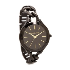 Michael Kors Midnight Safari Slim Runway Twist Watch