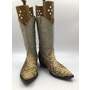  men's boots real python leather vintage boots image 0