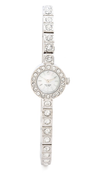 Kate Spade New York Pave Stainless Teeny Watch