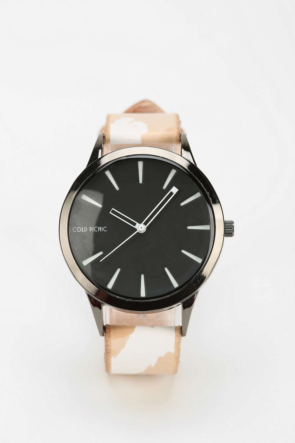 Cold Picnic Colorblock Printed Leather Watch - Urban Outfitters