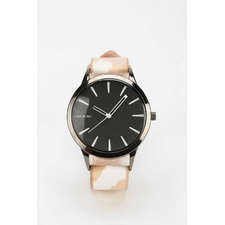 Cold Picnic Colorblock Printed Leather Watch - Urban Outfitters