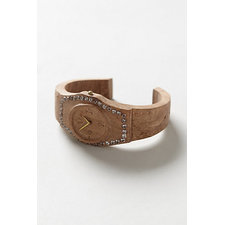 Wood Watch Cuff - anthropologie.com