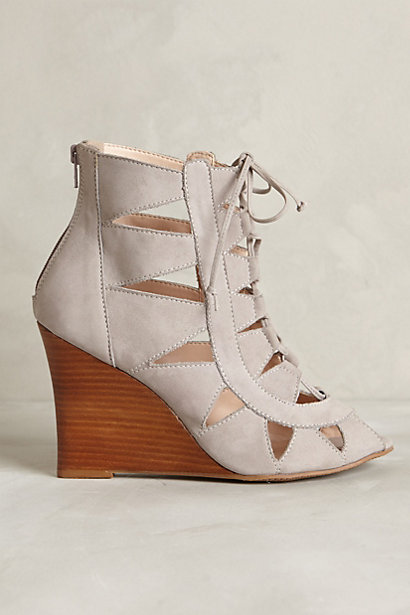 Maddie Lace-Up Wedges - ant...