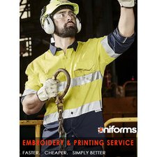 Syzmik Rugged Cooling Taped Hi Vis Spliced Shirt