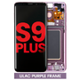 OLED Assembly With Frame Compatible For Samsung Galaxy S9 Plus (Aftermarket Plus Quality) (Lilac Purple Frame)
