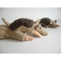 Original Design Cute Armadillos  gloves,touch screen gloves,  Valentine day, boy, girl