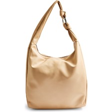  Oversize Knot Hobo Bag, Main, color, CAMEL