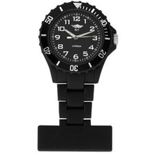 Prince NY Newyork LONDON Black Dial Nurse FOB watch Black 4401