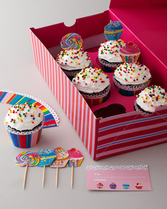 Dylan's Candy Bar Valentine's Cupcake Kit - Neiman Marcus