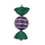 Stripe Candy Apple Purple Gold Green 47cm